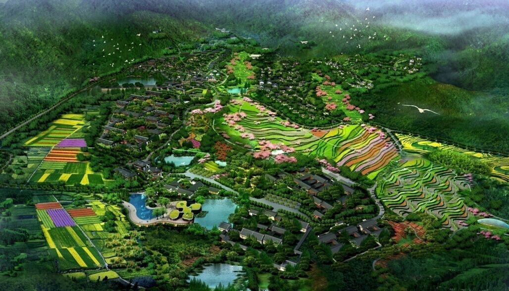 西安汤峪健康园规划主线:美生态、新三农、大健康.jpg 西安汤峪健康园规划主线:美生态、新三农、大健康.jpg